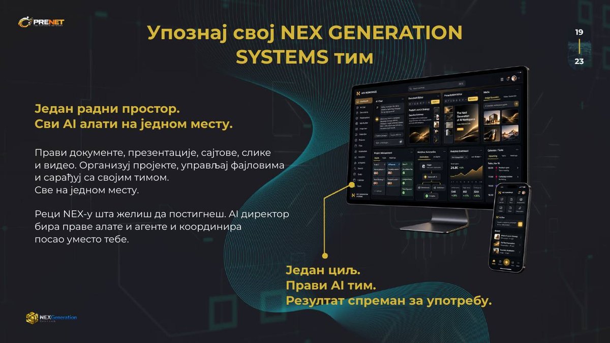 Meet your NEX GENERATION SYSTEMS team