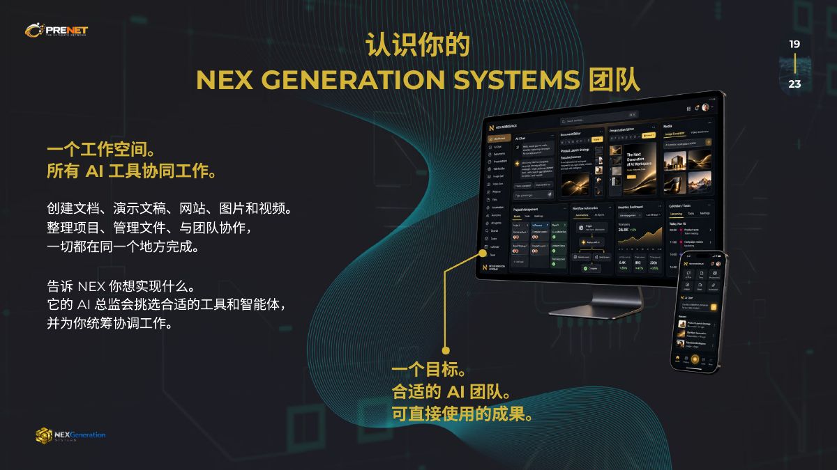 认识你的 NEX GENERATION SYSTEMS 团队